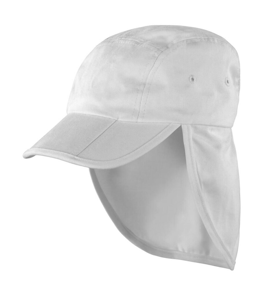 Chapeau Result Headwear Folding Legionnaire Hat blanc