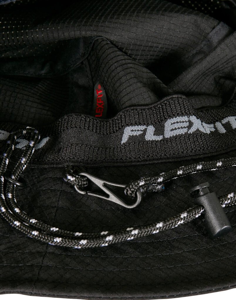 Flexfit Adjustable Flexfit Bucket Hat noir