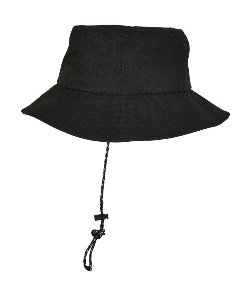Flexfit Adjustable Flexfit Bucket Hat noir