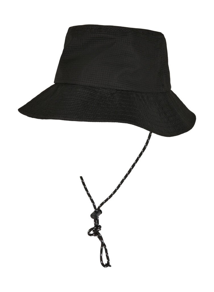 Flexfit Adjustable Flexfit Bucket Hat noir