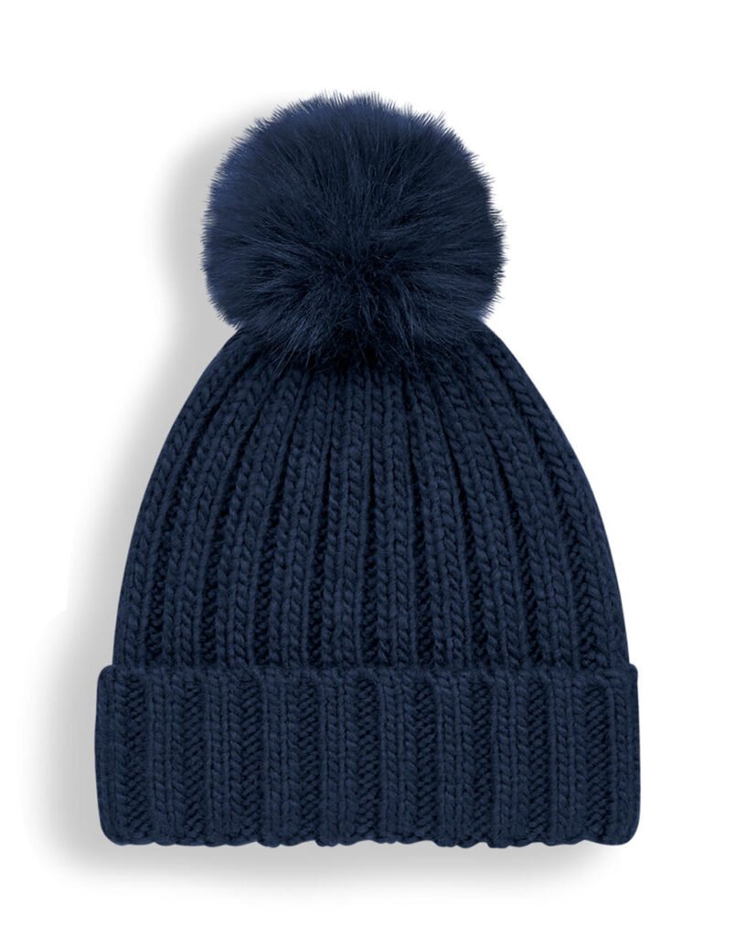 Bonnet Beechfield Bonnet Chunky Pop Pom Verbier