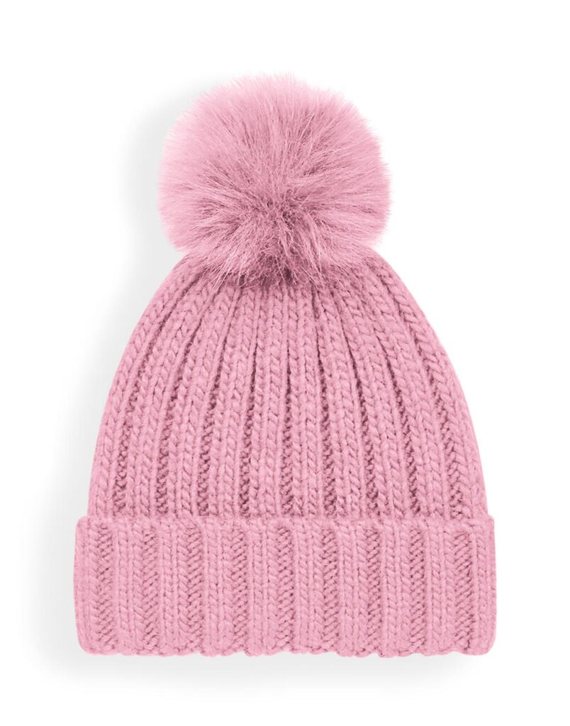 Bonnet Beechfield Bonnet Chunky Pop Pom Verbier