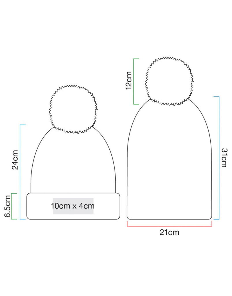 Beechfield Bonnet Ombré
