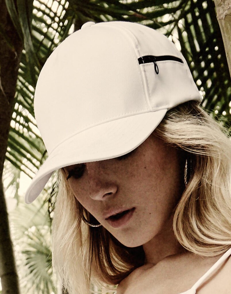 Casquette Flexfit 110 Pocket blanc