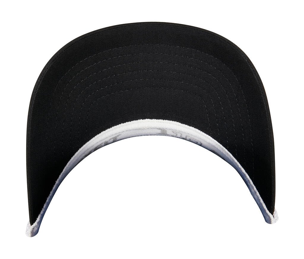Casquette Flexfit 110 Recycled 2-Tone noir / blanc