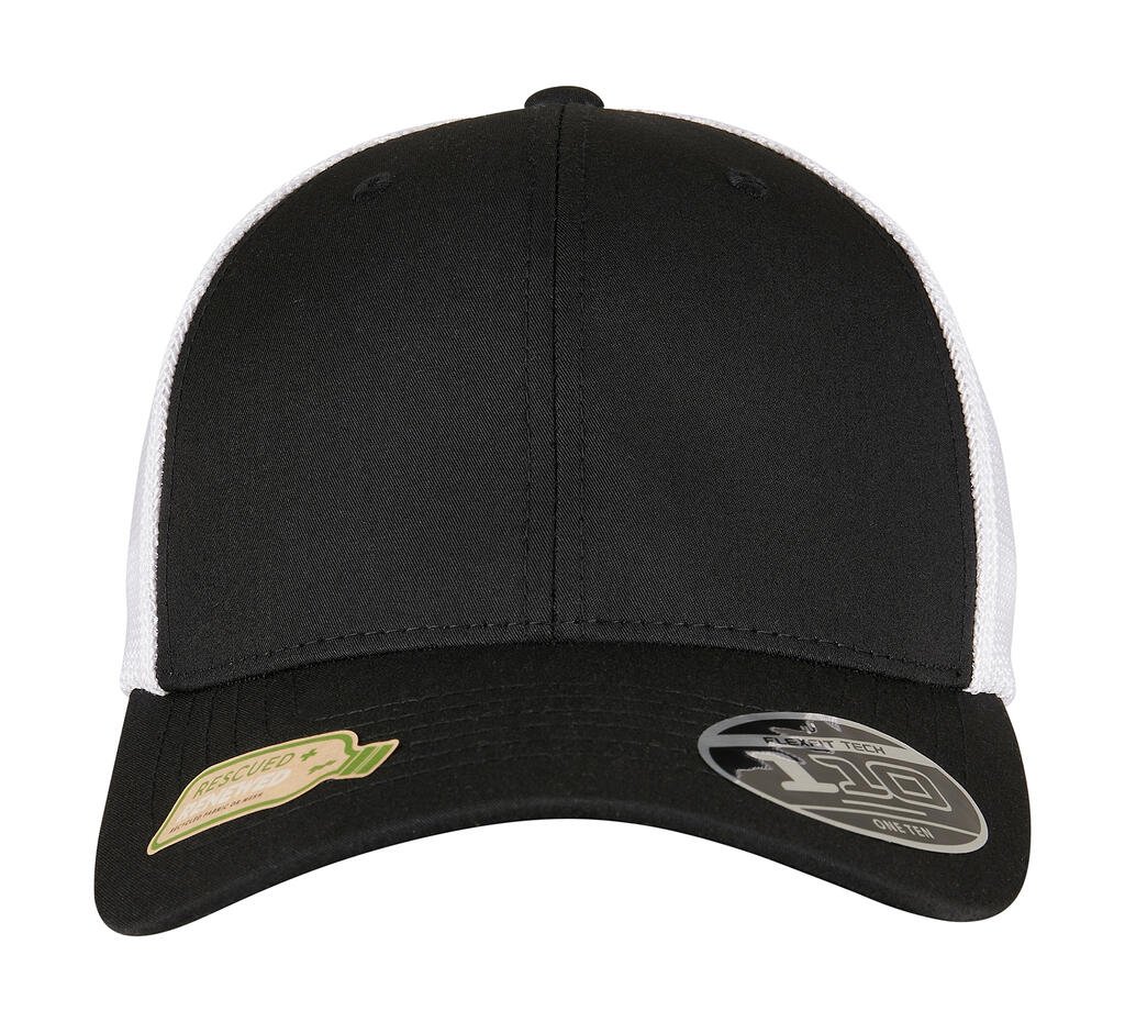 Casquette Flexfit 110 Recycled 2-Tone noir / blanc