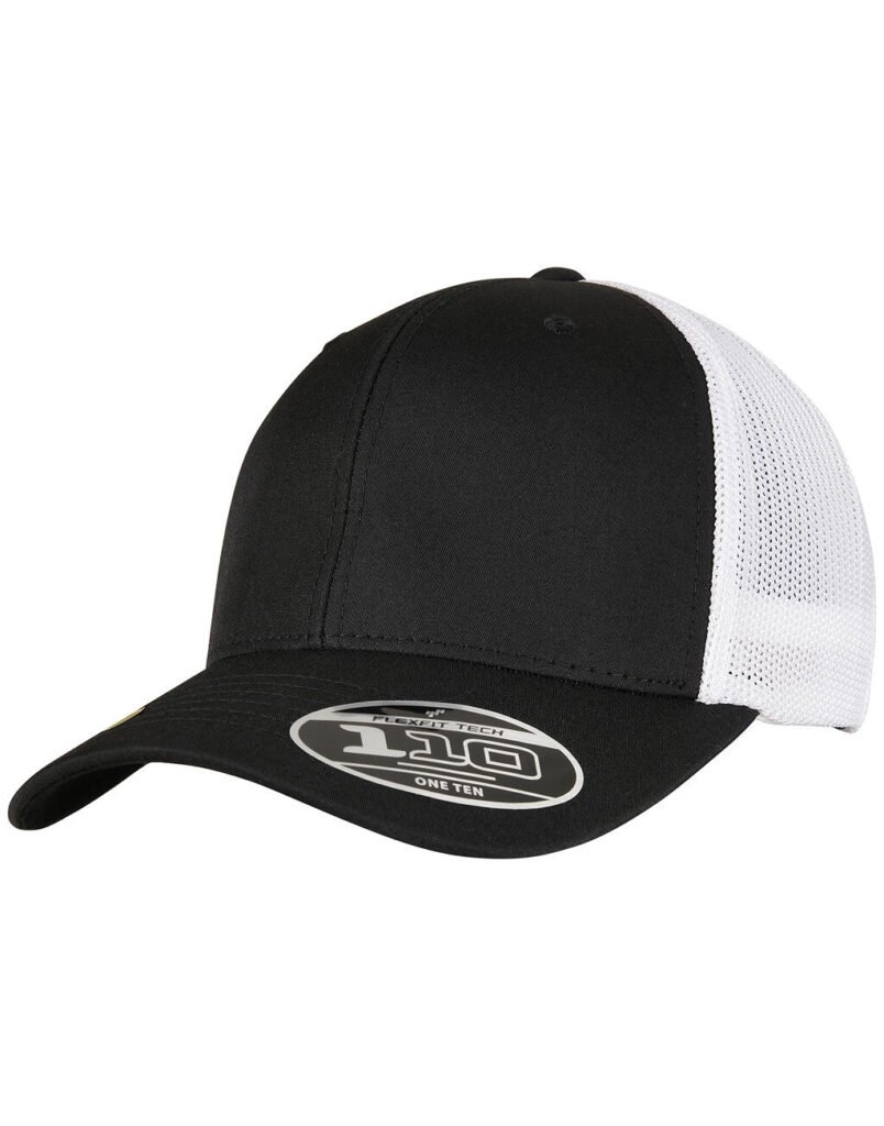 Casquette Flexfit 110 Recycled 2-Tone noir / blanc