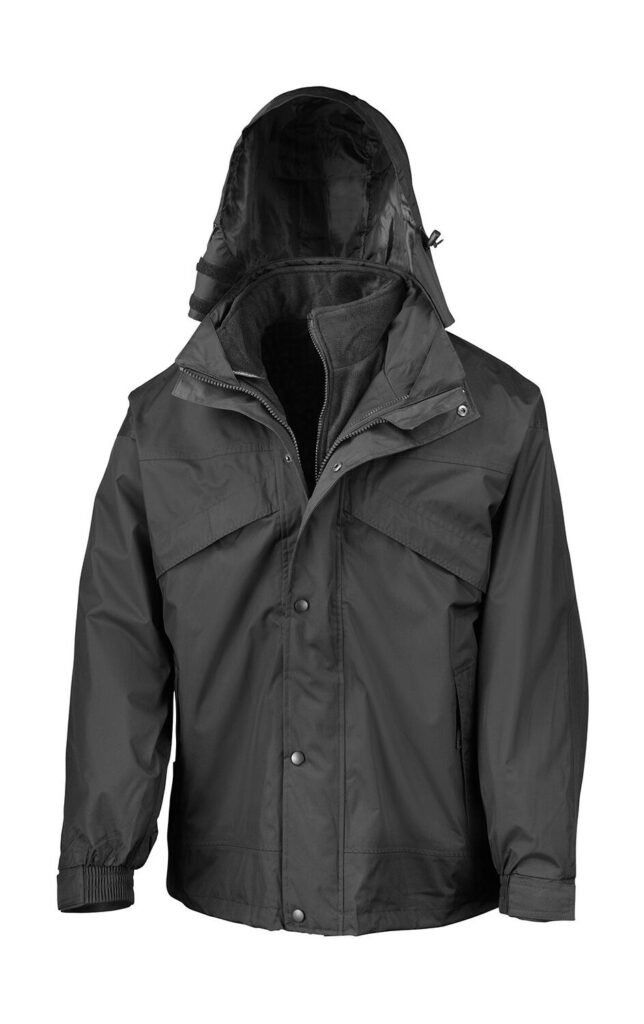 Veste Result 3-in-1 Fleece noir