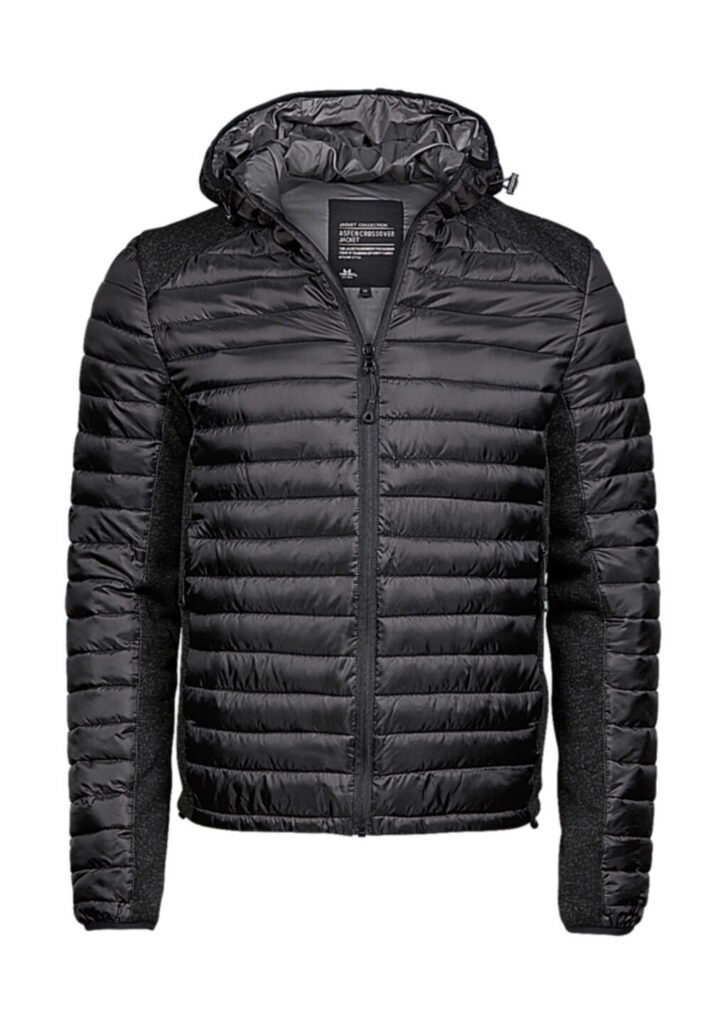 Veste Tee Jays Outdoor Crossover noir / noir chiné