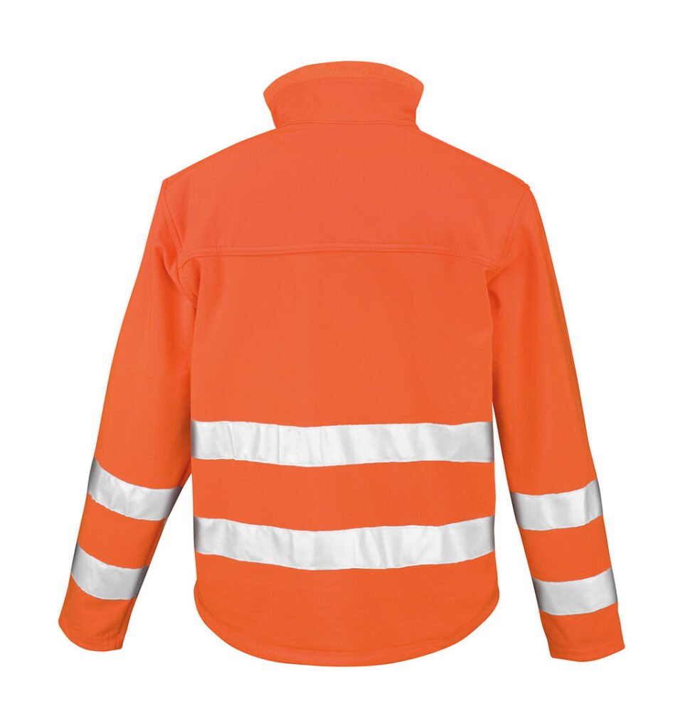Vêtement haute visibilité Result Safe-Guard Hi-Vis Softshell orange fluo