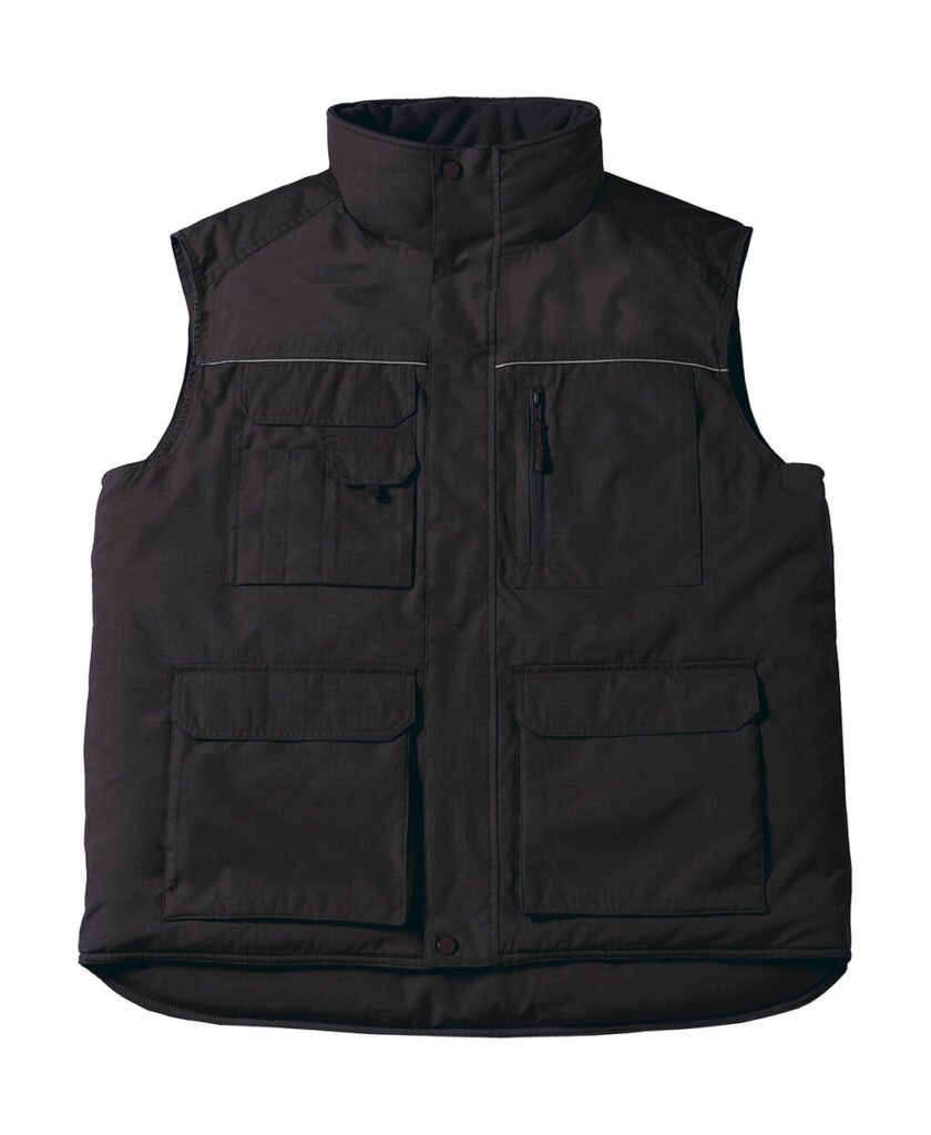 Veste B&C Pro Expert Pro Workwear Bodywarmer noir
