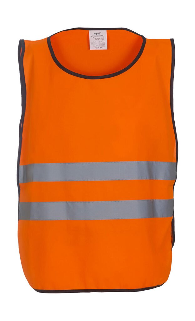 Gilet haute visibilité Yoko Fluo Tabard orange fluo