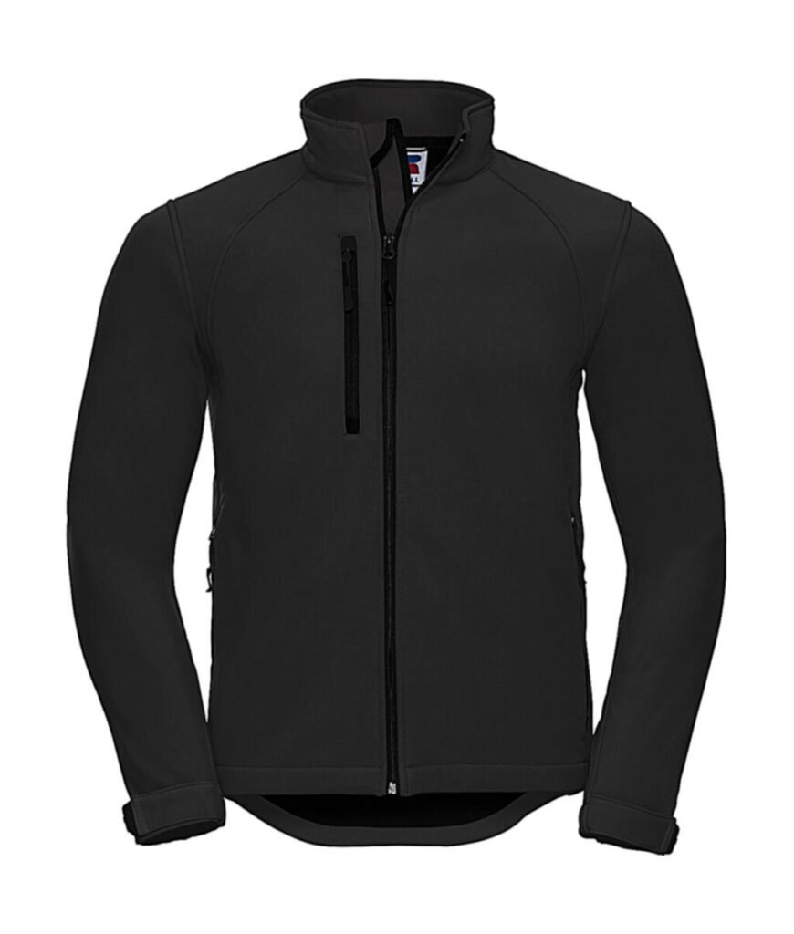 Veste Russell Athletic Softshell noir