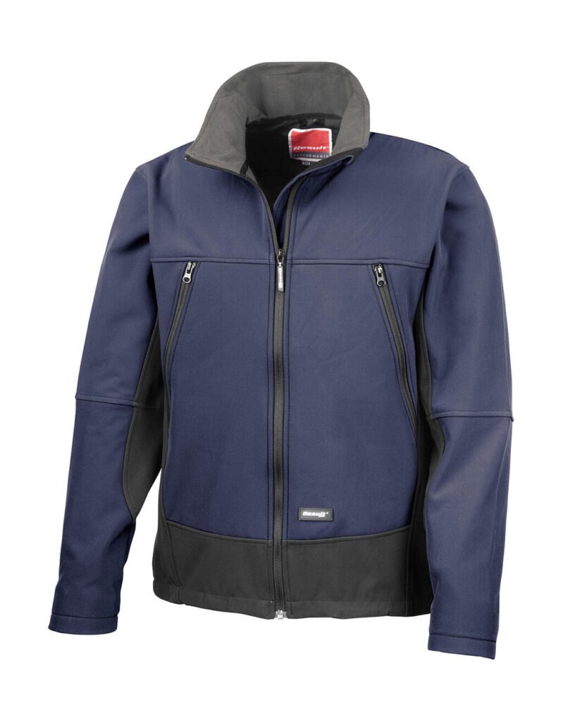 Veste Result Softshell Activity marine / noir