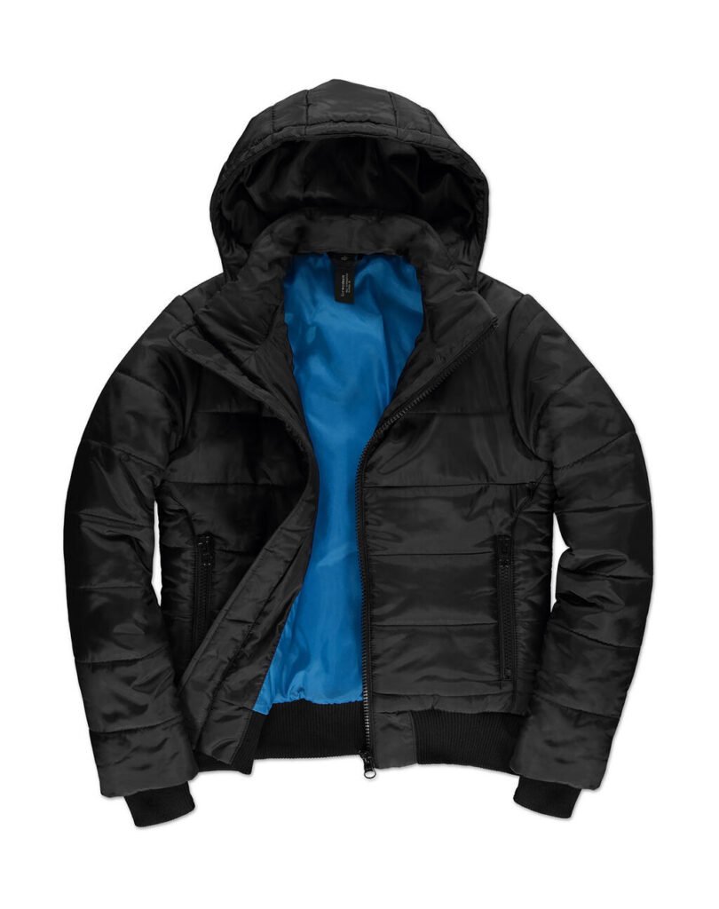 Veste B&C Outerwear Superhood noir / cobalt blue
