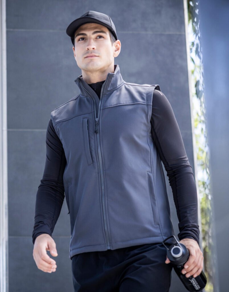 Veste Regatta Professional Flux Softshell Bodywarmer seal grey