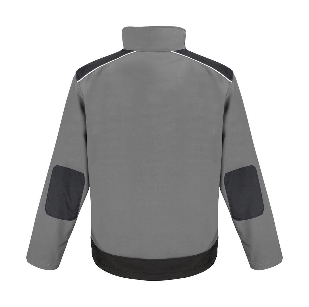 Veste Result Work-Guard Ripstop Softshell Work gris / noir