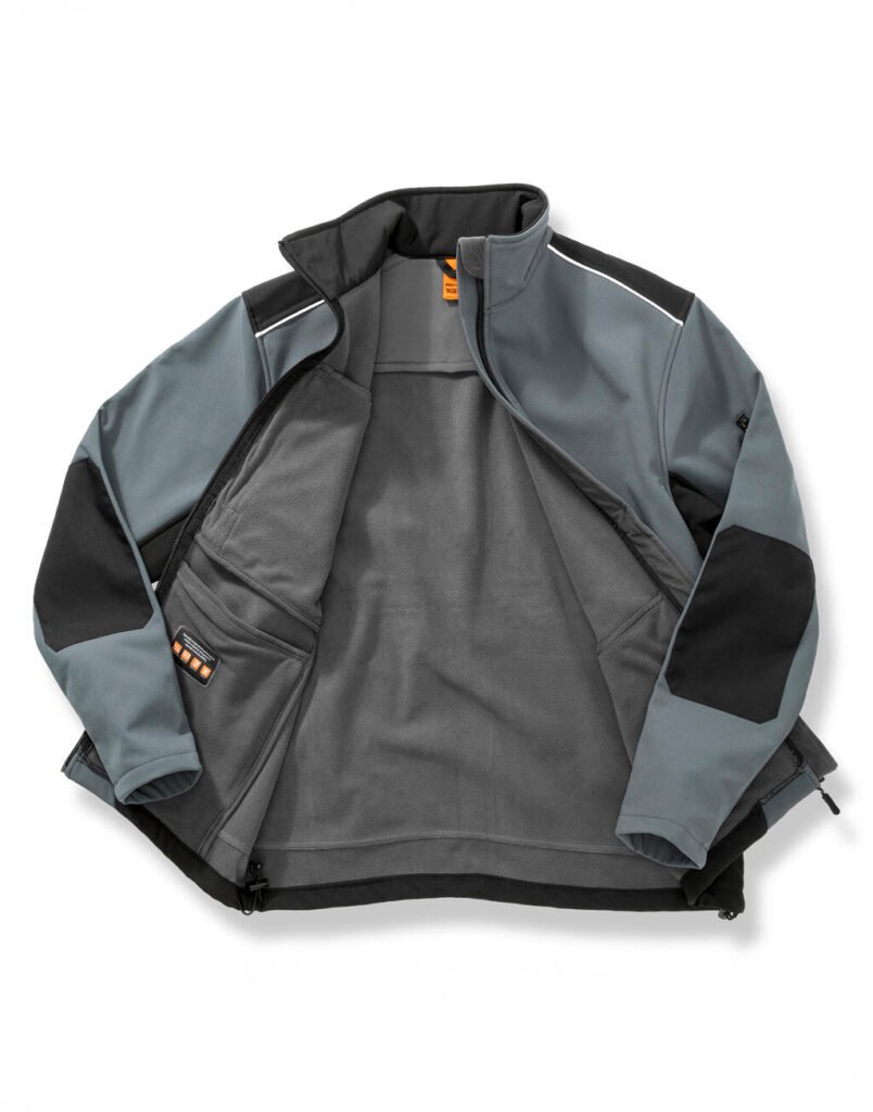 Veste Result Work-Guard Ripstop Softshell Work gris / noir