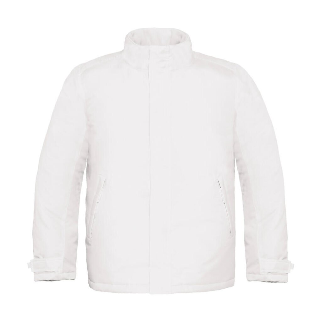Veste B&C Outerwear Real+ Heavy Weight blanc