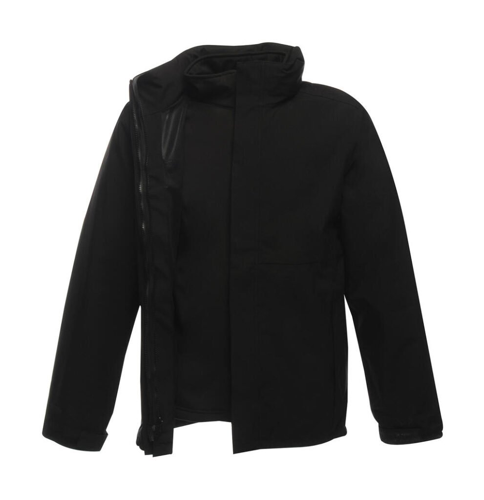 Sweat à capuche Regatta Professional Kingsley 3 in 1 noir / noir
