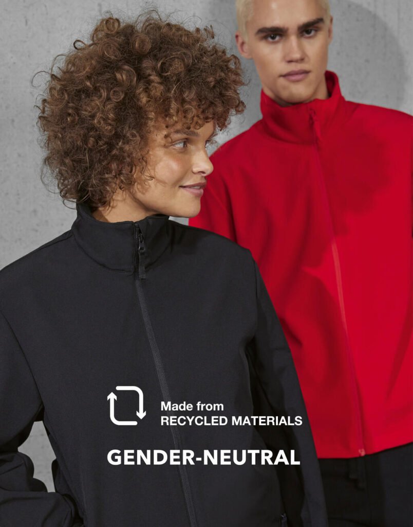 Veste B&C Outerwear Reset 3Lr Softshell noir
