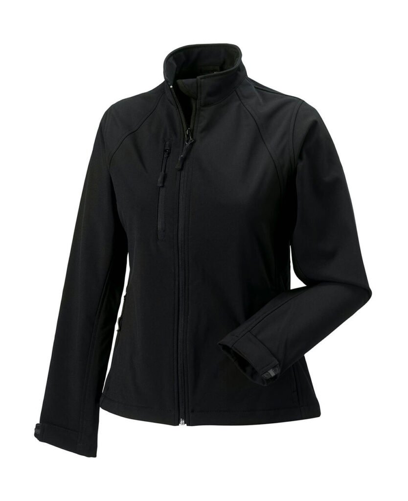 Veste Russell Athletic Softshell noir