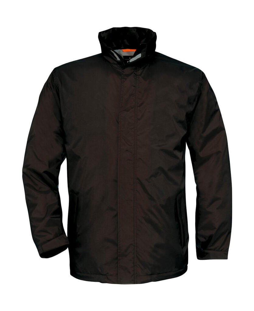 Veste imperméable B&C Outerwear Ocean Shore Midseason Parka noir