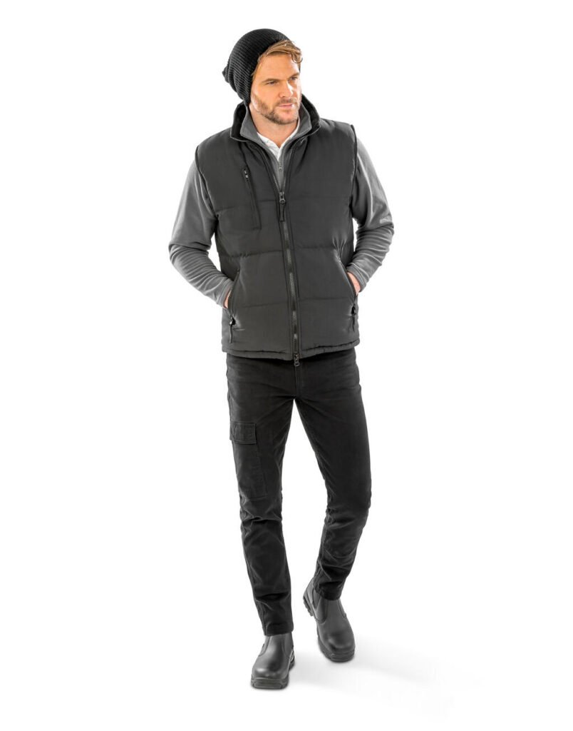 Doudoune Result Windproof Bodywarmer noir