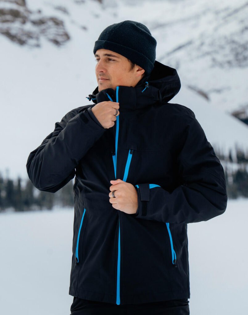 Veste Stormtech Matrix System noir / electric blue