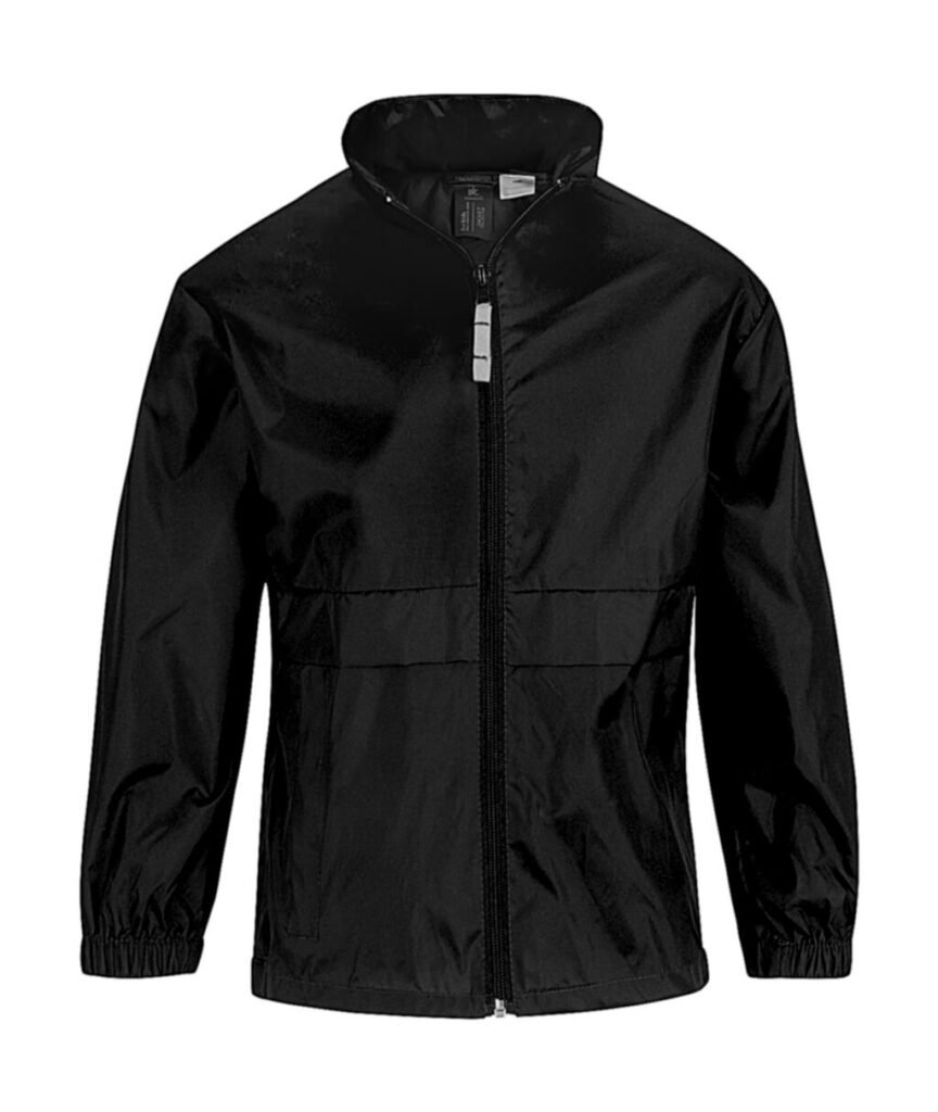 Coupe-vent B&C Outerwear Sirocco Windbreaker noir