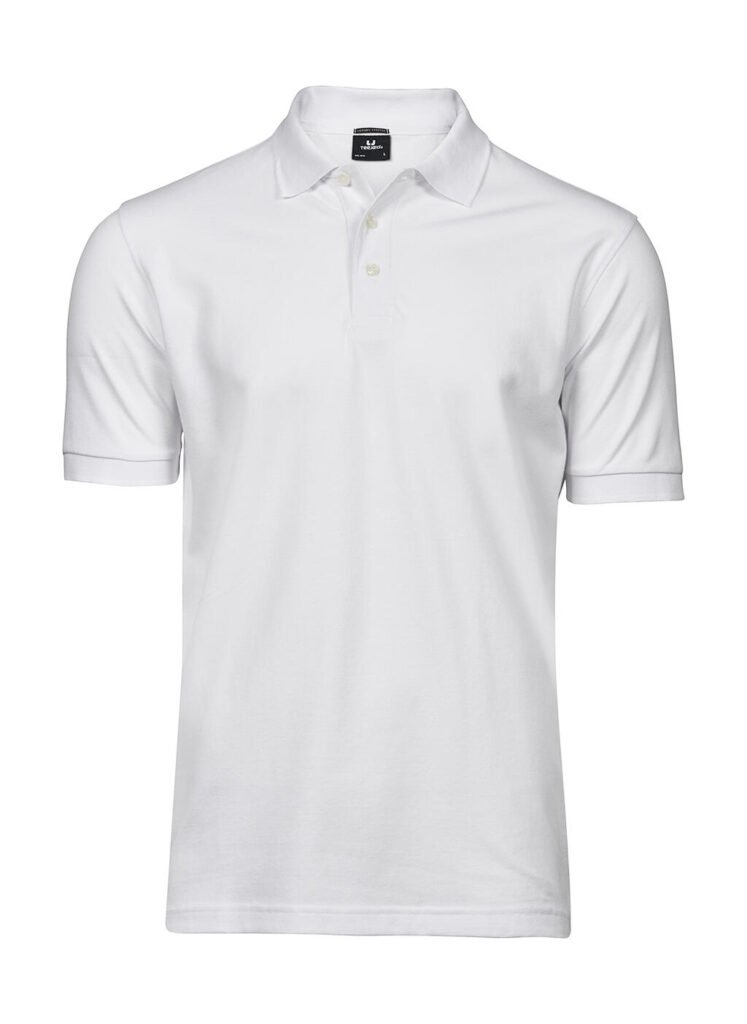 Polo Tee Jays Luxury Stretch blanc