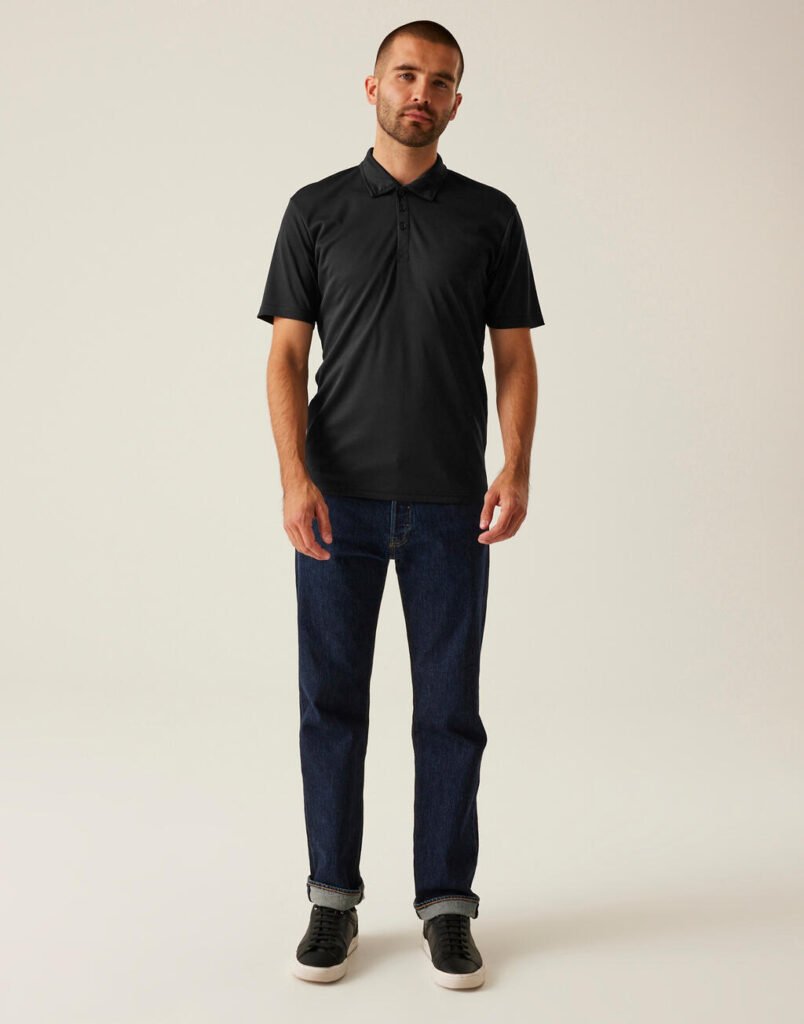 Polo Regatta Professional Honestly Made Recycled noir