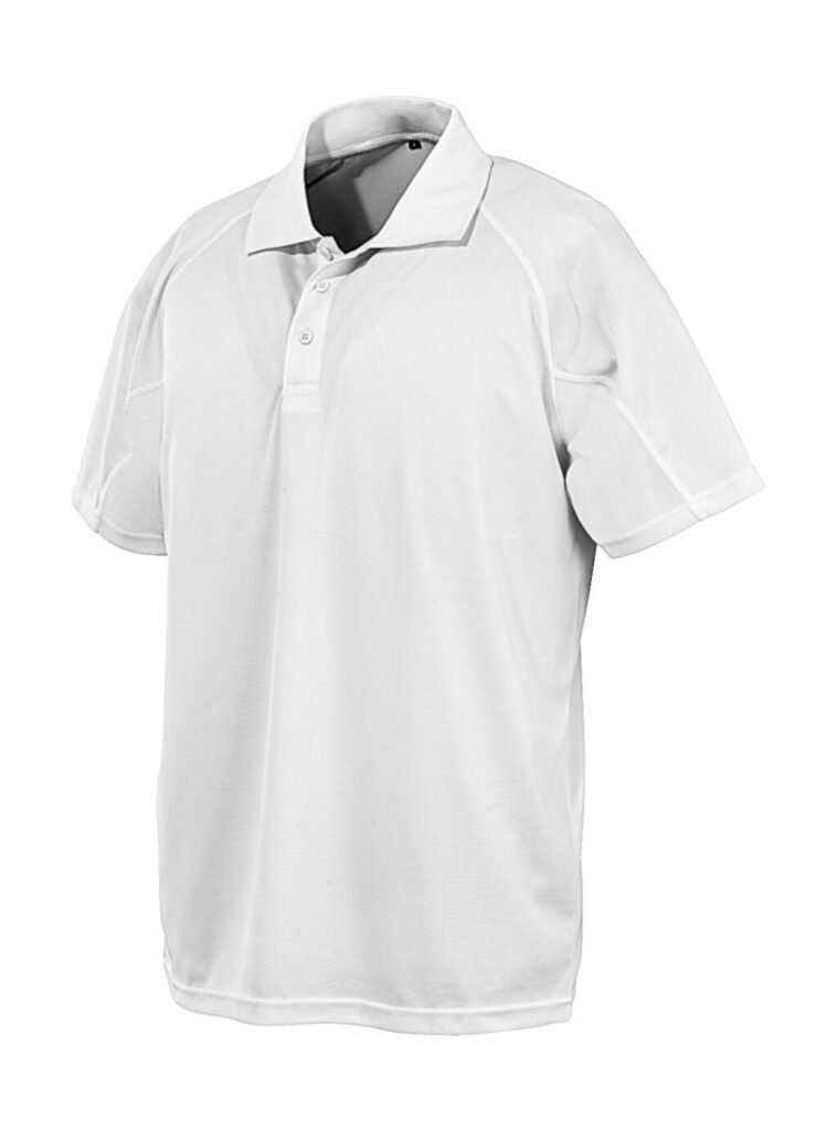 Polo Spiro Performance Aircool blanc