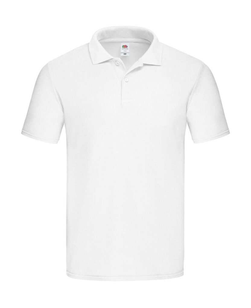 Polo Fruit of the Loom Original blanc