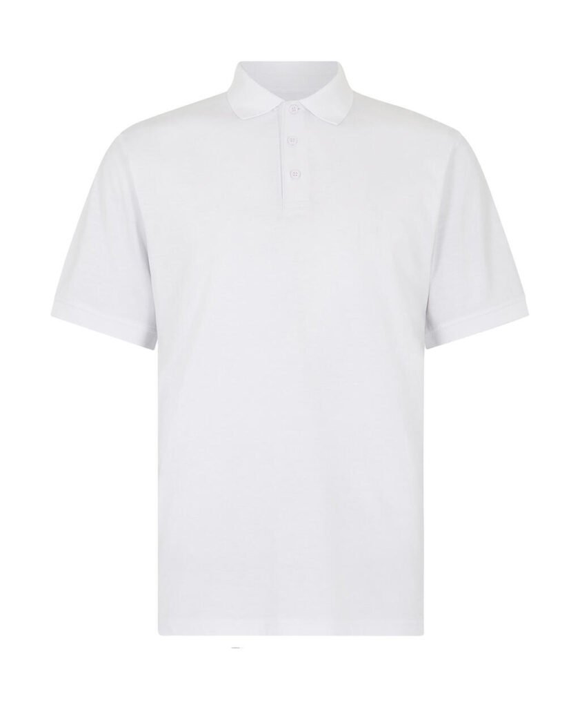 Polo Kustom Kit Regular Fit Superwash® 60º Jersey blanc