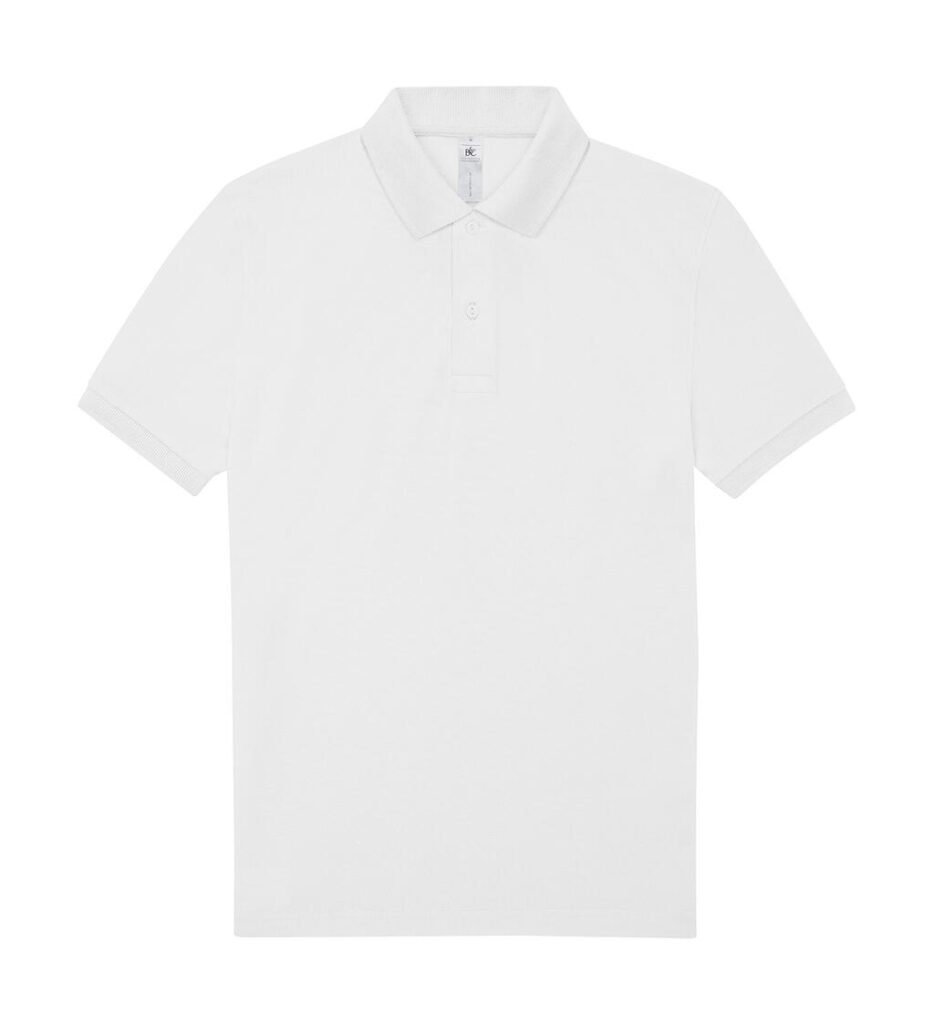 Polo B&C My 180 blanc