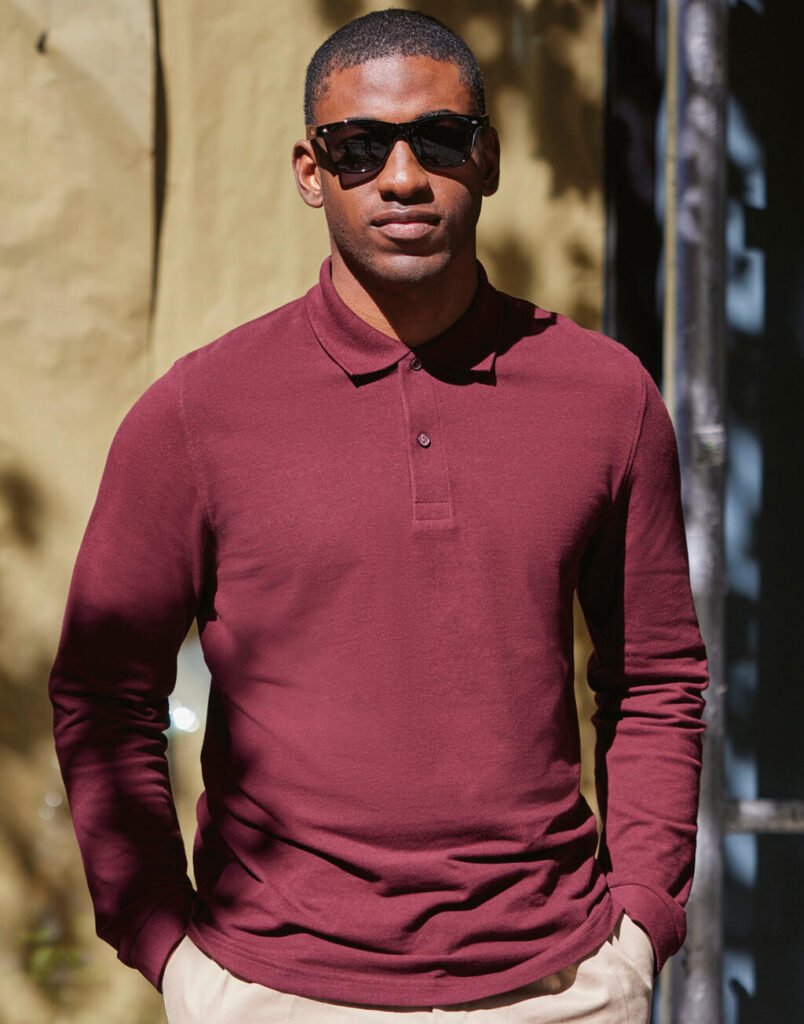Polo manches longues B&C My 210 LSL
