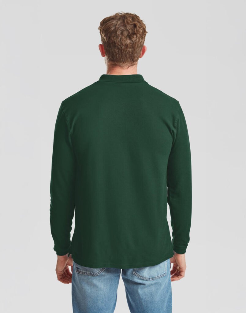 Polo manches longues Fruit of the Loom Premium Long Sleeve