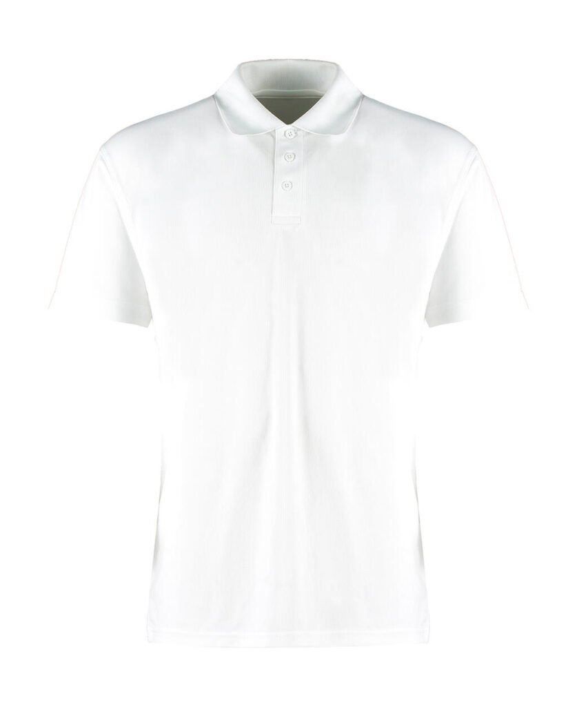 Polo Kustom Kit Regular Fit Cooltex® Plus Micro Mesh blanc