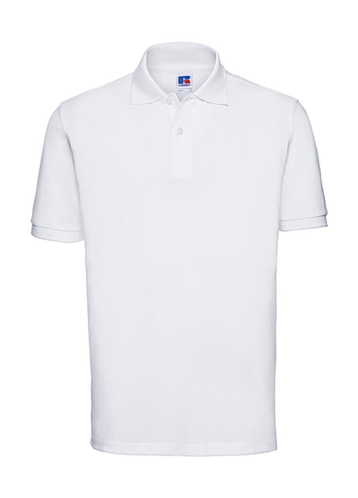Polo Russell Athletic Classic Cotton blanc