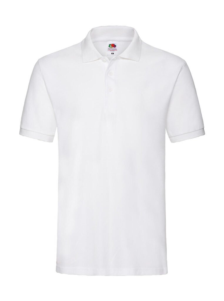 Polo Fruit of the Loom Premium blanc