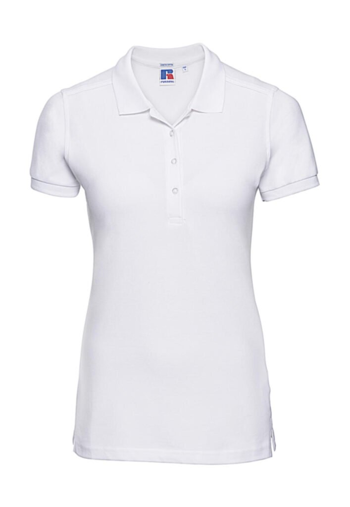 Polo Russell Athletic Ladies' Fitted Stretch light oxford