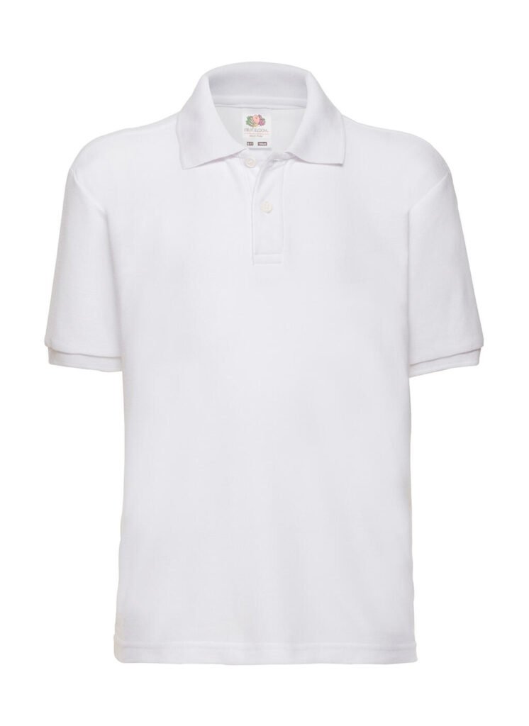 Polo Fruit of the Loom 65 marine profond