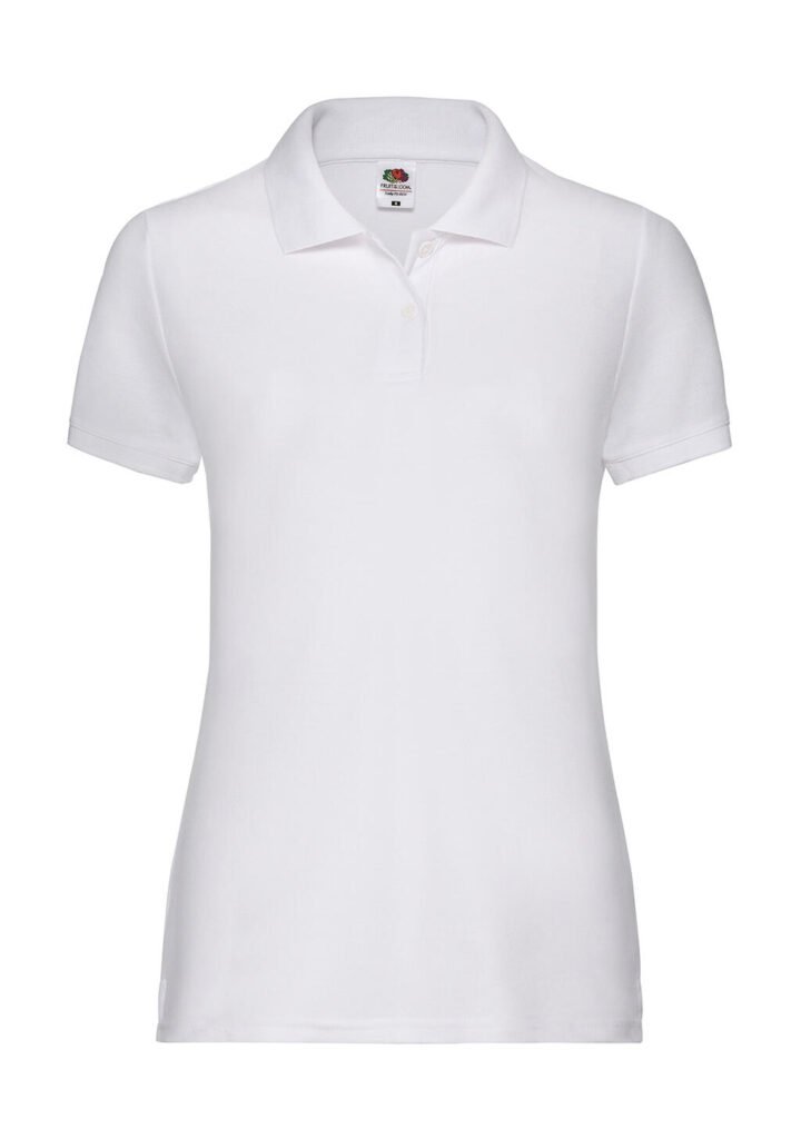 Polo Fruit of the Loom 65 blanc