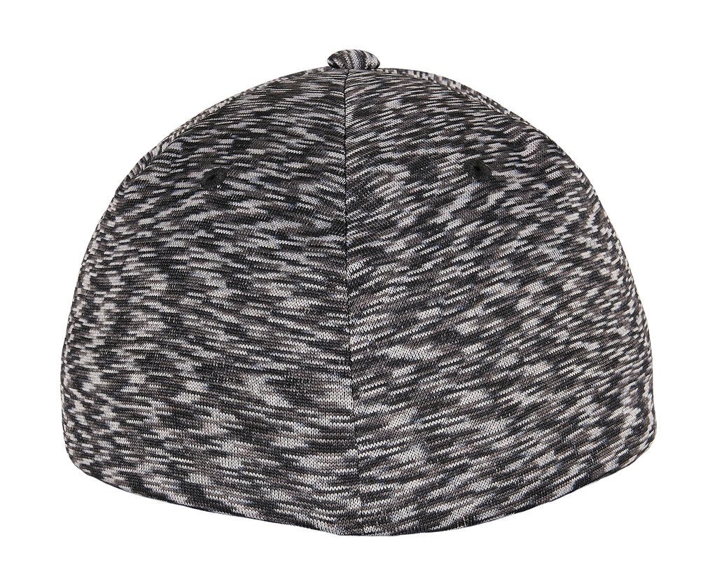 Casquette Flexfit Delta Unipanel noir chiné