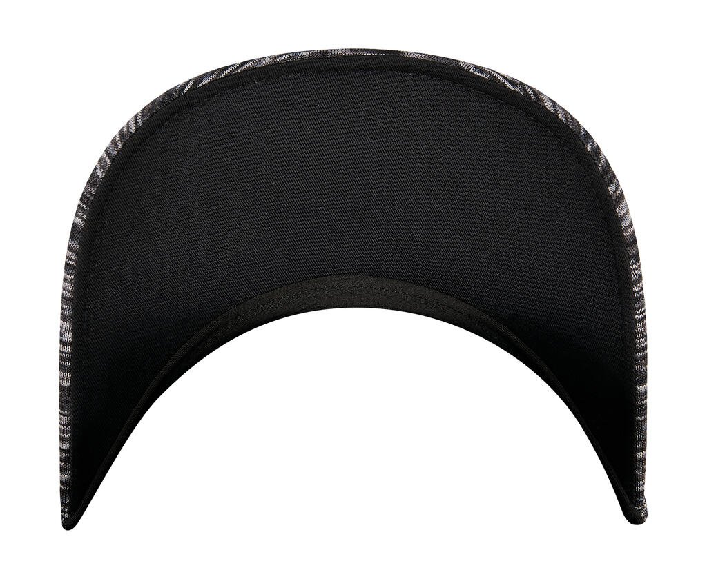 Casquette Flexfit Delta Unipanel noir chiné