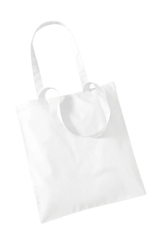 Tote bag Westford Mill for Life - Long Handles blanc