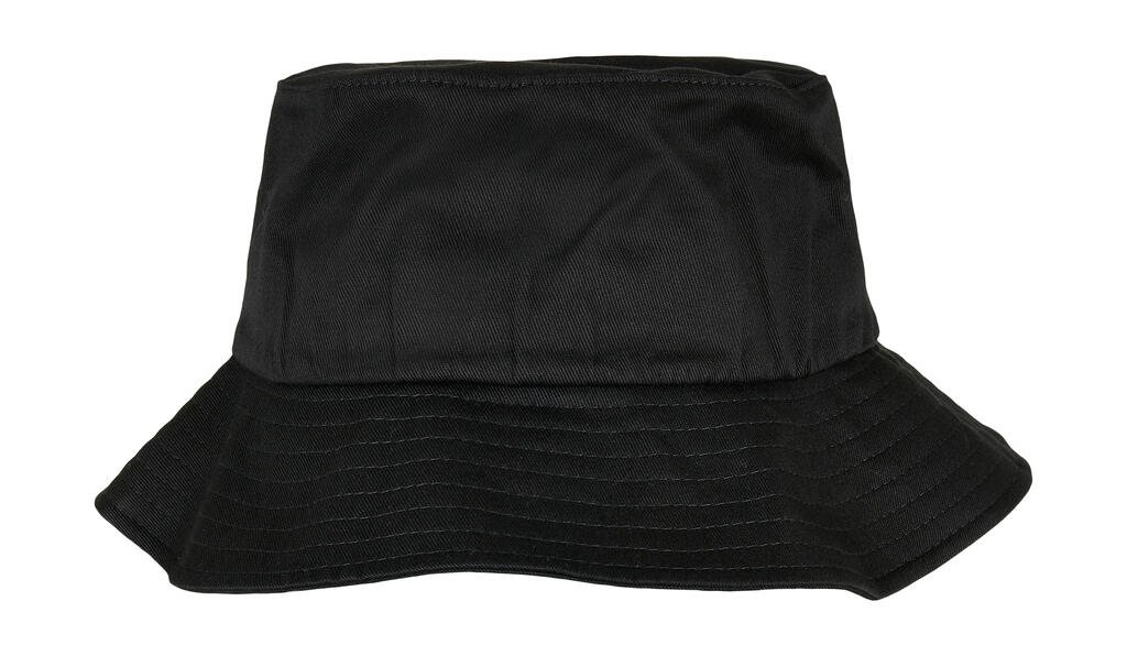 Bob Flexfit Organic Cotton Bucket Hat noir