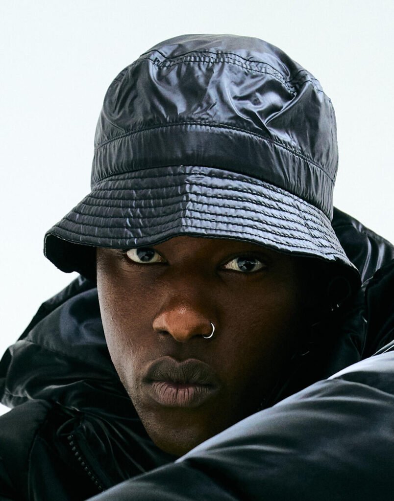 Bob Flexfit Light Nylon Bucket Hat noir