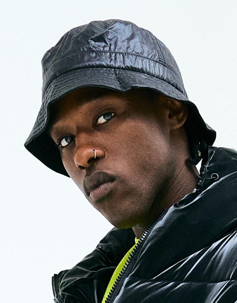 Bob Flexfit Light Nylon Bucket Hat noir